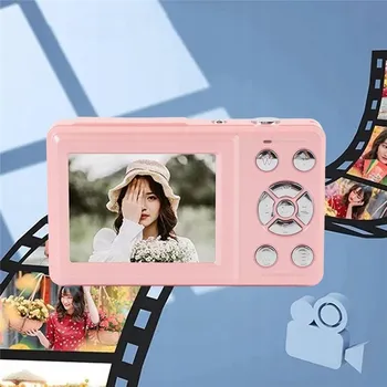 Digitální kompakt DĚTSKÝ DIGITÁLNÍ FOTOAPARÁT S VELKÝM LCD A SNADNÝM OVLÁDÁNÍM