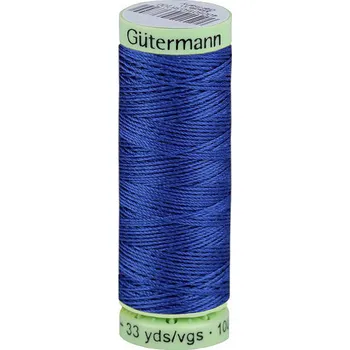 Nit Polyesterové nitě Gütermann Jeans návin 30 m, střední, 315 modrá kobaltová
