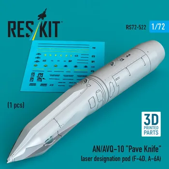 Plastikový model 1/72 AN/AVQ-10 Pave Knife laser design.pod (1 pc.)
