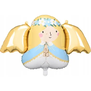 Balónek Fóliový balónek Party deco andílek 103x58 cm