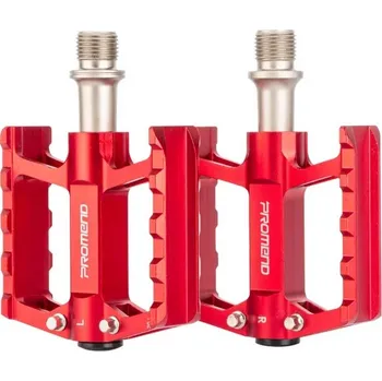 Pedál na kolo Platformové pedály Promend PP002 červené
