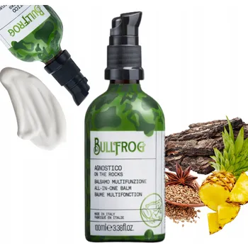 Péče o vousy Balzám na obličej a vousy Bullfrog Agnostico On The Rocks 100 ml