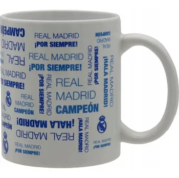 KERAMICKÝ HRNEK REAL MADRID 330 ML POR SIEMPRE REAL BÍLÝ