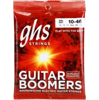 Příslušenství pro strunný nástroj GHS GB L BOOMERS Struny pro elektrickou kytaru 10-46