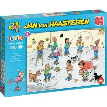 Puzzle Jumbo Puzzle 240 dílků Jumbo Puzzle Junior 240 dílků JAN VAN HAASTEREN Čas na zábavu