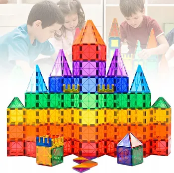 ostatní stavebnice STAVEBNICE VELKÉ 3D PANELY 40 ks MAGNETIC DÁREK