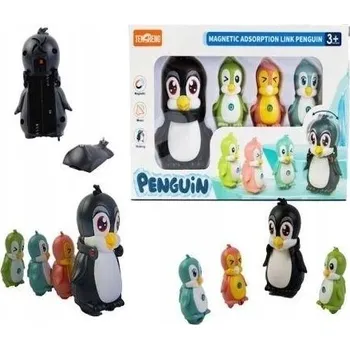 Figurka HRAČKA DÁREK K NAROZENINÁM PINGVIN GUMOVÉ FIGURKY ZVÍŘAT ZVÍŘATA