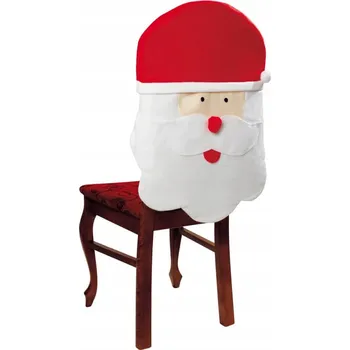 Vánoční dekorace VÁNOČNÍ POTAH NA ŽIDLI Mikuláš VÁNOCE