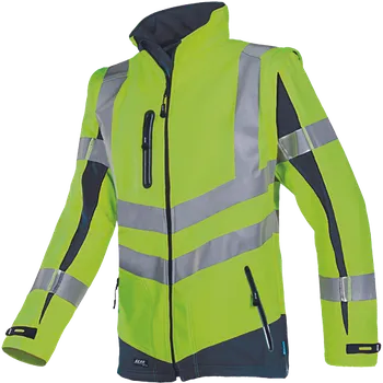 Pracovní oblečení Sioen MALDEN bunda softshell Barva: žlutá/navy, Velikost: XXL