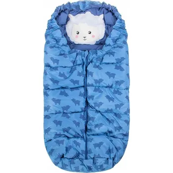 Příslušenství pro přepravu dětí FUSAK SPRINGOS DO KOČÁRKU, SÁNÍ, KORBIČKY 4v1 MODRÝ