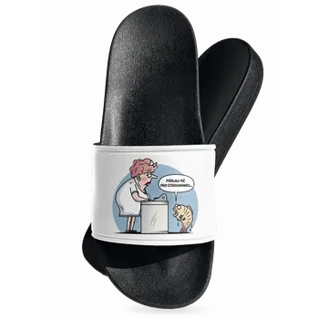 Pánské pantofle Bastard Strouhanka pantofle White