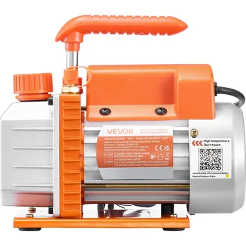 Vakuové čerpadlo Vevor Vakuová komora s pumpou 3.5 CFM (99 L/min), jednostupňová, nerezová