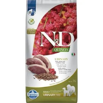 Krmivo pro psa N&D Grain Free Quinoa Dog Adult Medium/Maxi Urinary Duck & Cranberry 7kg