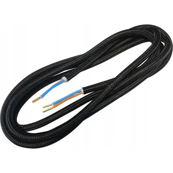 elektrický kabel Připojovací kabel bez zástrčky (samotný vodič) OMY 2x0,75 1,8 m v opletu