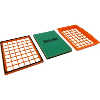 Vzduchový filtr Pre-Oiled Air Filter TwinAir 154523P (Flame Retardent) with filter frame