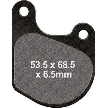 Autodíl Brzdové destičky EBC FA071V