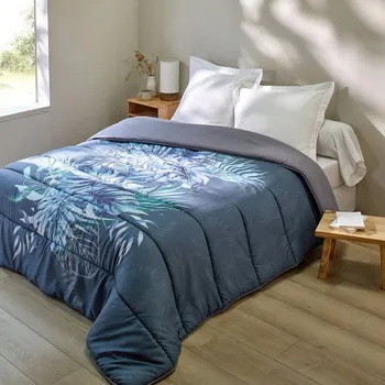 přikrývka Blancheporte Oboustranná přikrývka z mikrovlákna s potiskem Džungle 400g/m2 Velikost: 220x240 cm