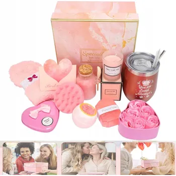 Kosmetická sada Nový DÁRKOVÝ DÁREK pro ženu k narozeninám, domácí spa, péče