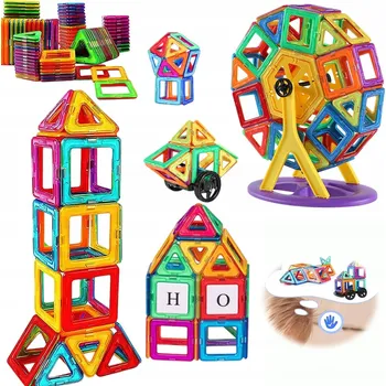 ostatní stavebnice STAVEBNICE MONTESSORI PRO DĚTI, BEZPEČNÉ, HLADKÉ, SE ZAOKROUHLENÝMI HRANAMI, ABS