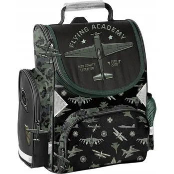 Školní batoh Školní batoh jednokomorový Paso černý, vícebarevný