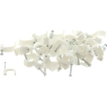 elektrický kabel KABELOVÁ ÚCHYTKA FLOP 13mm pro kabel YDYp 3x2,5mm, 100 ks 13/7