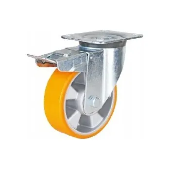 Pojezdové kolečko WIKO Kolo, kolečko, brzdové kolo fi 160 mm, hliník polyuretan, vozík 500 kg