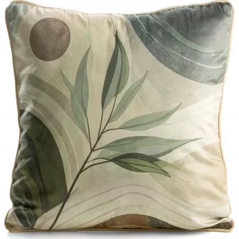 Povlak na polštářek Povlak na polštář 45x45 cm, sametový s potiskem VELVET Eurofirany