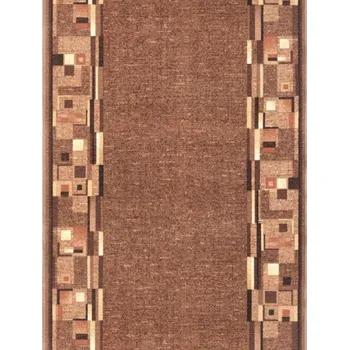 Koberec Protiskluzový běhoun na míru Bombay 44, šíře 80 cm, hnědá, chodba / předsíň, Associated Weavers - 1 rok na vrácení + DOPRAVA ZDARMA k Vám i zpět
