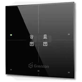 IP kamera Čtyřtlačítkový dotykový ovladač Pilot Grenton s OLED displejem