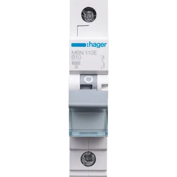 Jistič Jistič 1P B 10A 6kA AC MBN110E HAGER
