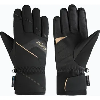Rukavice ZIENER KARION-Z AS® glove lady black.gold art, 6,5