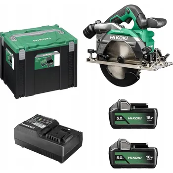 Okružní pila HIKOKI PILA 18V 165mm C1806DBWPZ 2x5,0Ah HITSYSTEM 66mm