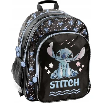 Školní batoh Školní batoh vícekomorový Lilo a Stitch Paso černý, modrý, vícebarevný 18 l