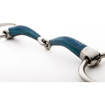 Udidlo pro koně Kavalkade Stihlové udidlo "Ergonomic" tenké pouze 14mm-1x lomené Velikost: 14,5cm