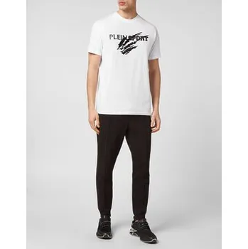 Pánské tričko Plein Sport T-Shirt 7139 Bílá Regular Fit XXL