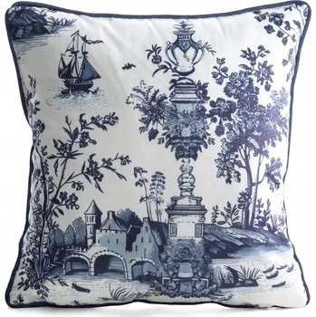 Povlak na polštářek Povlak na polštář 45x45 cm, sametový s potiskem VELVET Eurofirany