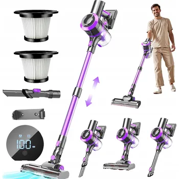 Vysavač Authmic XCQ-AZA62 fialový Tyčový vysavač