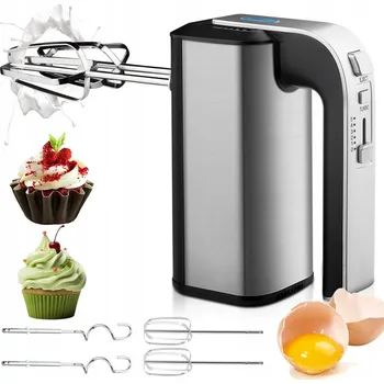 ELEKTRICKÝ RUČNÍ MIXÉR 800 W, 5 RYCHLOSTÍ, 2 MÍCHACÍ METLY