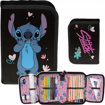 Penál Penál rozkládací s vybavením, jednopatrový, Lilo a Stitch Paso