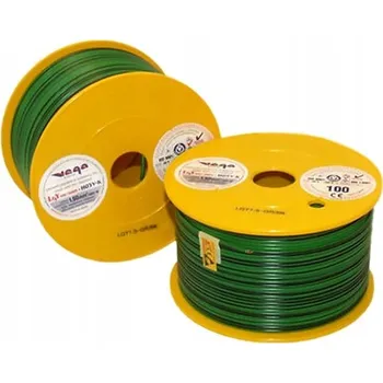elektrický kabel Kabel LGY/H05V-K 1,50 mm2 100m Zeleno-Černý
