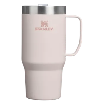 Termoska STANLEY Termohrnek The Everyday Suburban Mug 700 ml/24oz Rose Quartz 10-13854-058
