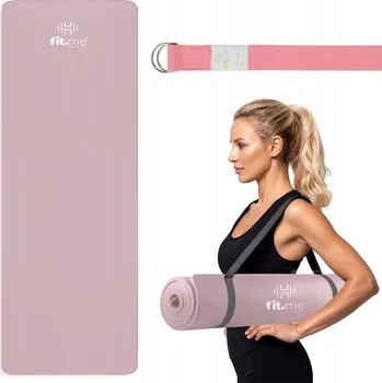 podložka na cvičení Podložka na cvičení Fit.Me 182 cm x 60 cm růžová