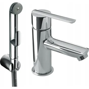 Vodovodní baterie Stojánková umyvadlová baterie Tres stříbrná