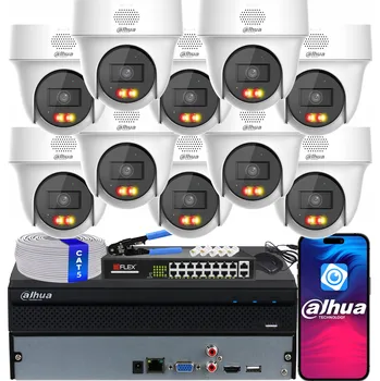 IP kamera IP kamera 4MPx Dahua s 10x zoomem IPC-PT1439H-PV-0280B, otočná, s LED a IR přísvitem