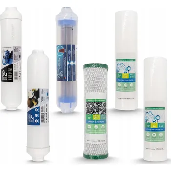 vodní filtr NÁPLNĚ DO FILTRU VODY RO7 REVERZNÍ OSMÓZA ČISTÁ KAPKA Ari SADA NÁPLNÍ
