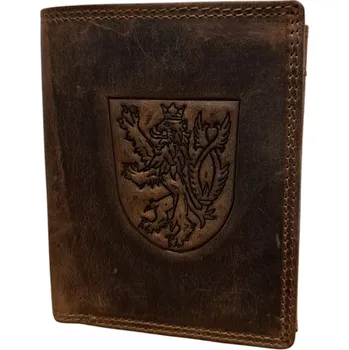 Peněženka Pánská kožená peněženka Český lev