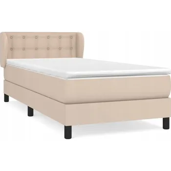 Postel Kontinentální postel cappuccino s matrací 203 x 83 x 78/88 cm