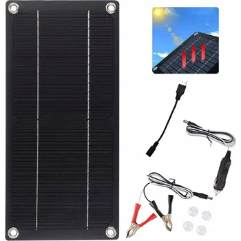 Univerzální solární nabíječka SOLÁRNÍ NABÍJEČKA PRO KARAVANY 12V SOLÁRNÍ PANEL USB IP65