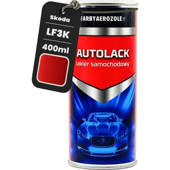 Barva ve spreji SKODA LF3K 8151 "Červená Corrida" Hotový Sprej 400ml
