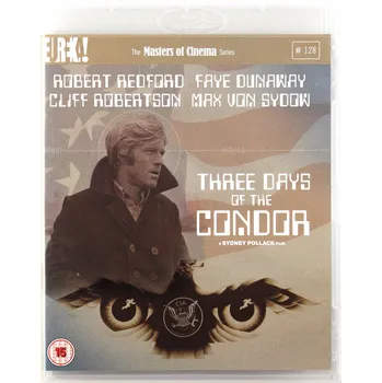 Blu-ray film Three Days Of The Condor Blu-ray disk